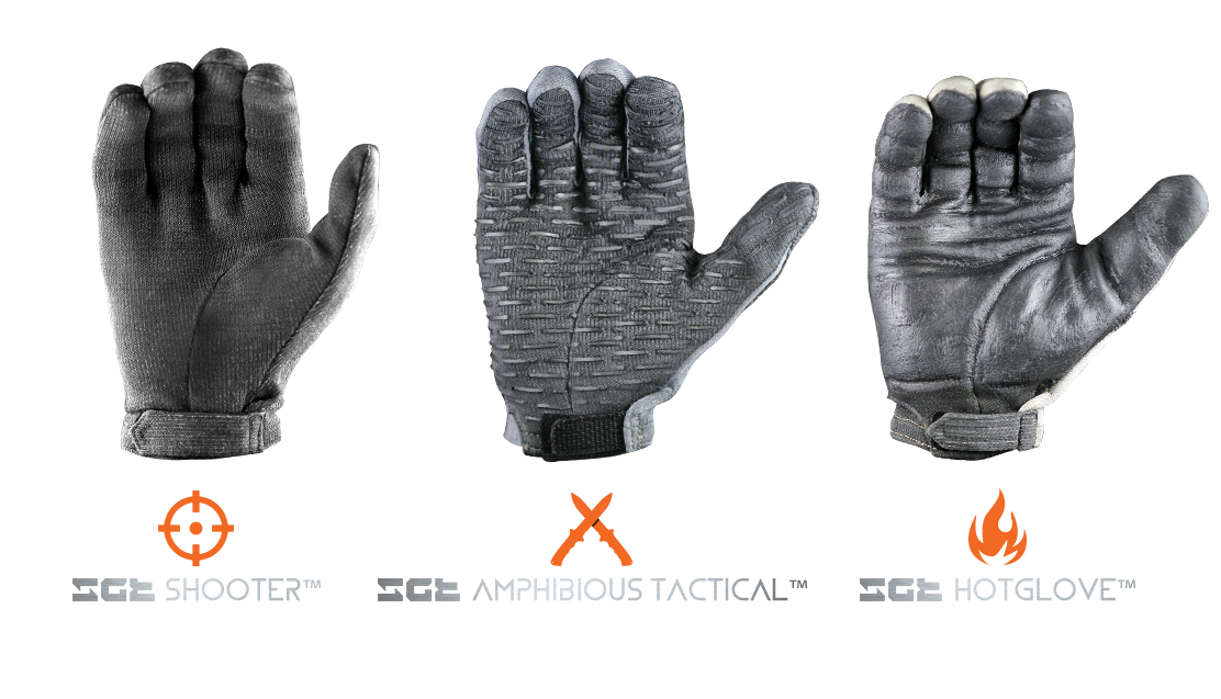 SilverGateTek Protective Gloves, Shooter Gloves, Tactical Amphibious Gloves, Hot Gloves